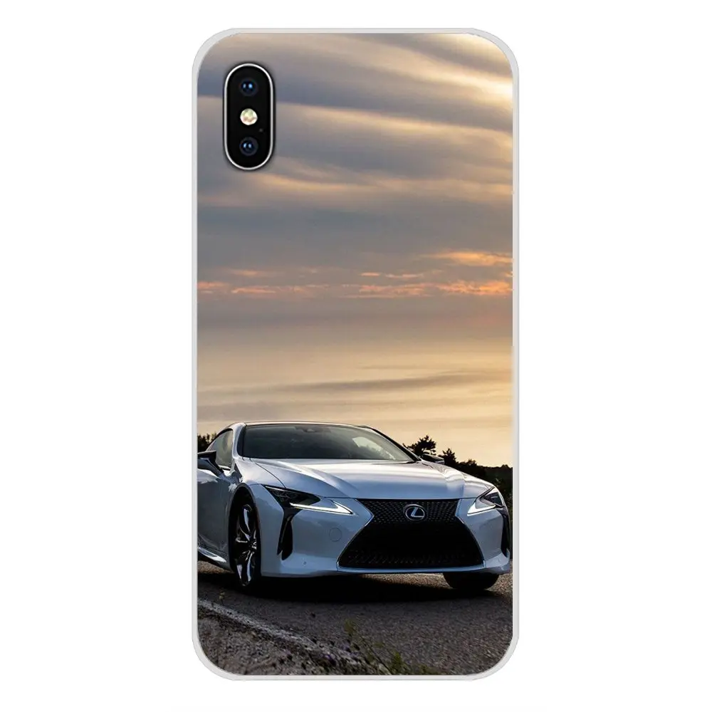 Чехлы для телефонов Lexus Faux Car Accessories для Xiaomi Redmi 4A S2 Note 3 3S 4 4X 5 Plus 6 7 6A Pro Pocophone F1 и других.