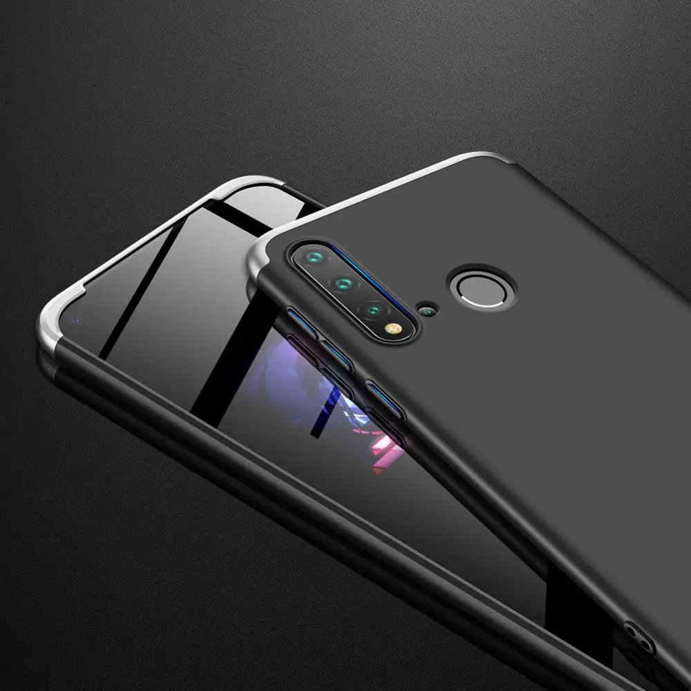 

Huawei Nova 5 5i Pro 5T чехол на 360 градусов противоударный Матовый Жесткий чехол для телефона для huawei Nova5 Nova 5T 5i Pro со стеклянной пленкой