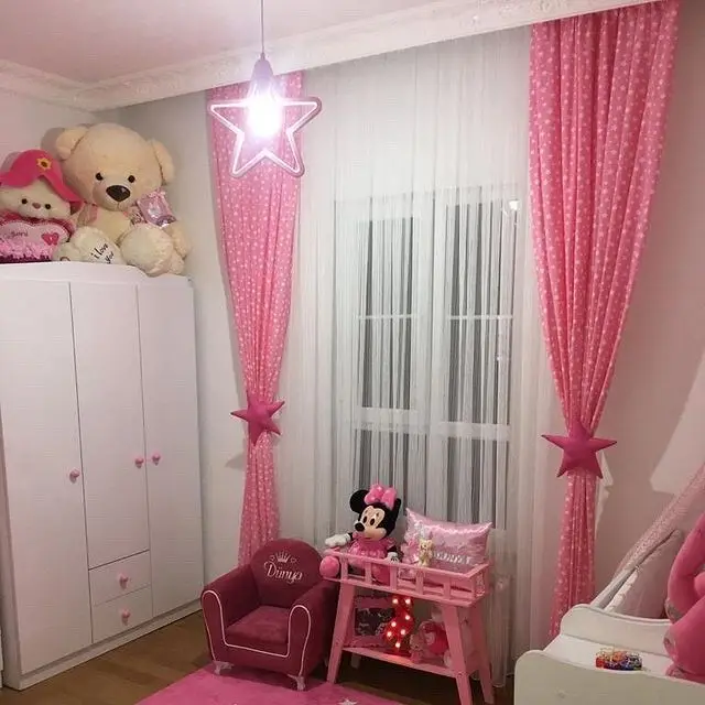 Детская комната освещение деревянная Звездная люстра детская | Лампы и