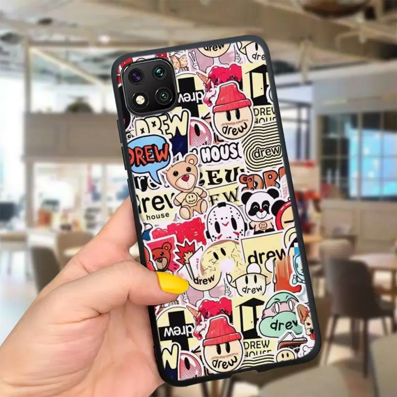 

ZFGHSHYQ Drew Phone Case For Redmi 5plus 5 6 7 8A Note 2 4 5 6 7 Note 8 9pro Justin Bieber