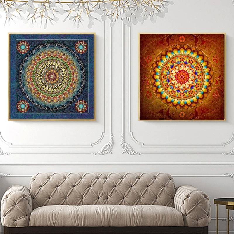 Абстрактная Женская настенная Картина на холсте Классическая картина с рисунком