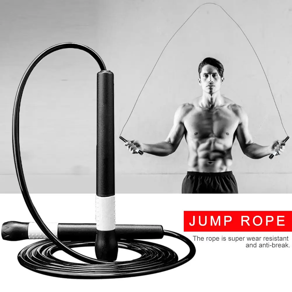 Регулируемая Скакалка для воркаута скоростная скакалка подходит упражнений