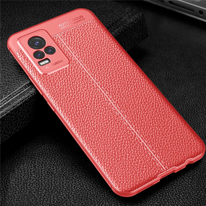 for vivo v21e case for vivo v21e v21 case luxury leather soft fundas shell phone protective silicone case for vivo v21 5g cover free global shipping
