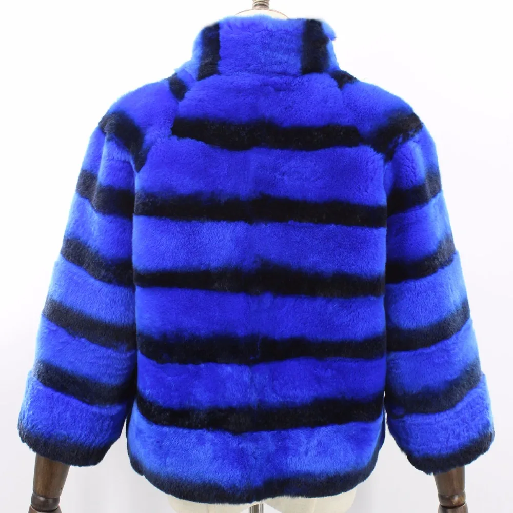 Зимнее женское теплое меховое пальто теплая мягкая реальная искусственная