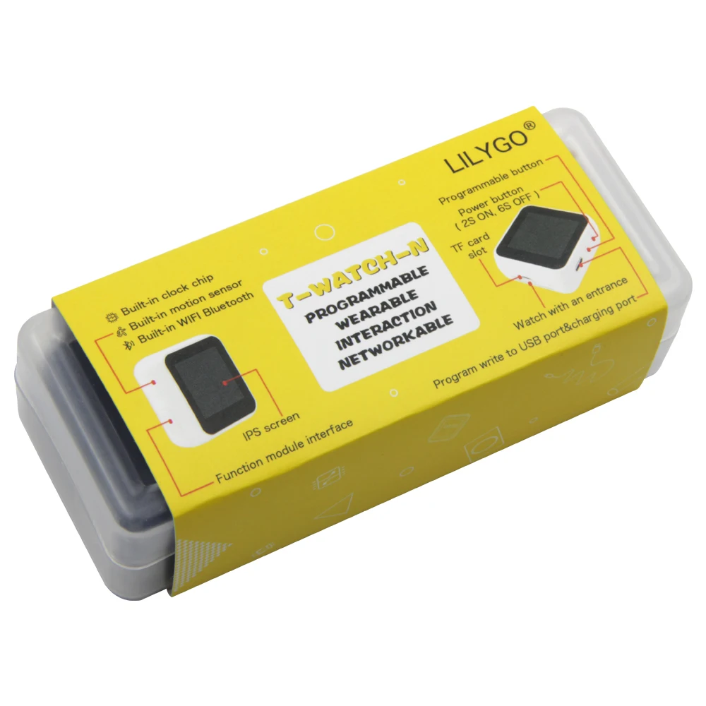 LILYGO®TTGO T Watch без сенсорного экрана версия TTP223 сенсорная кнопка программируемое
