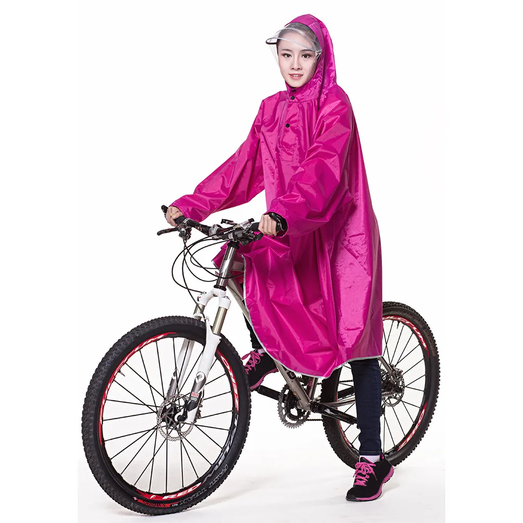 6 цветов мотоциклетный дождевик защитный светоотражающий для взрослых слюна
