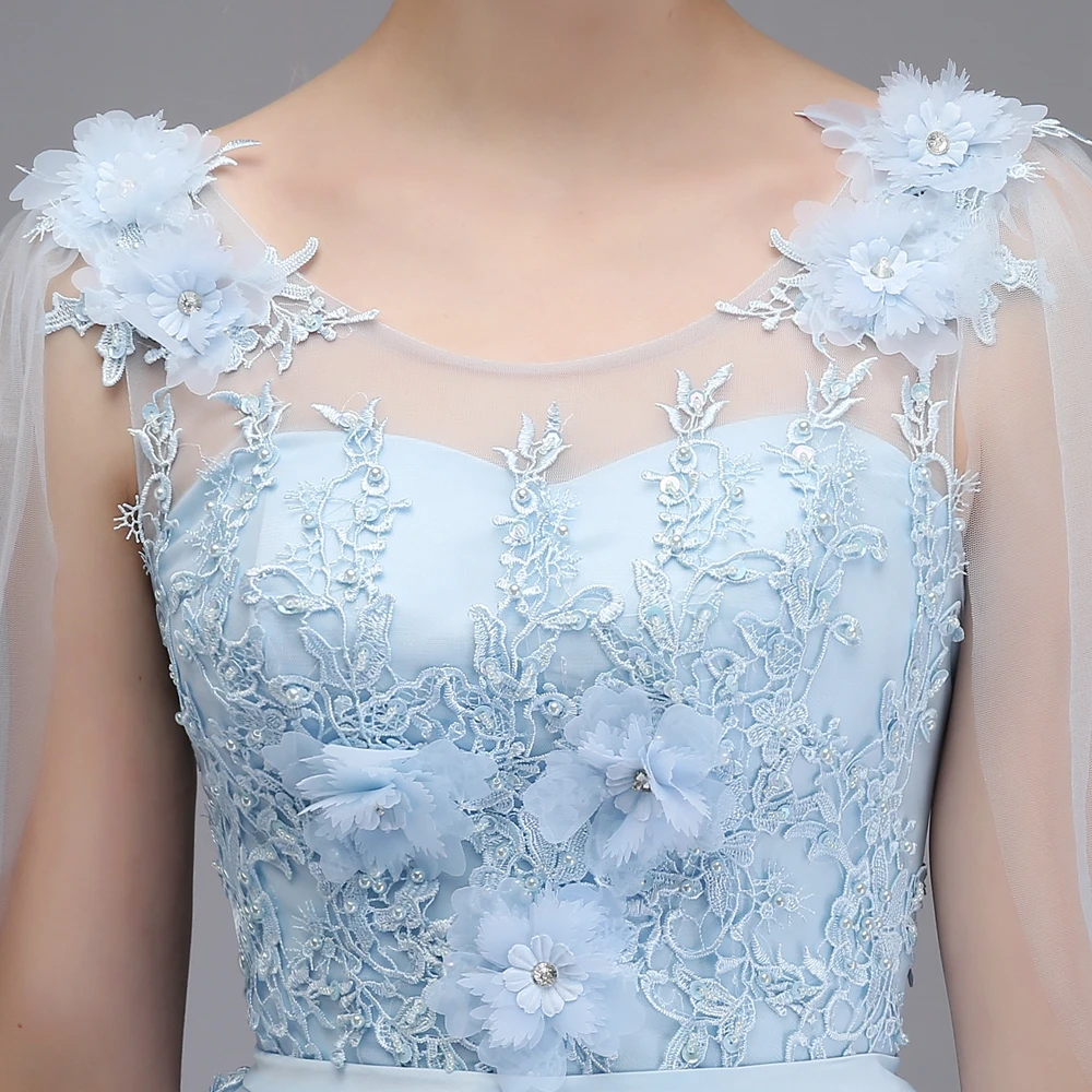 Распродажа, Vestidos, милое кружевное вечернее платье, для невесты, банкета, элегантное, с аппликацией, с бисером, без рукавов, длинные, вечерние, торжественные платья