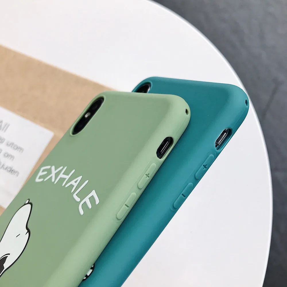 Хит чехол для телефона с рисунком собачки из мультфильма арахис Apple iPhone 7 8 11 pro X s 6