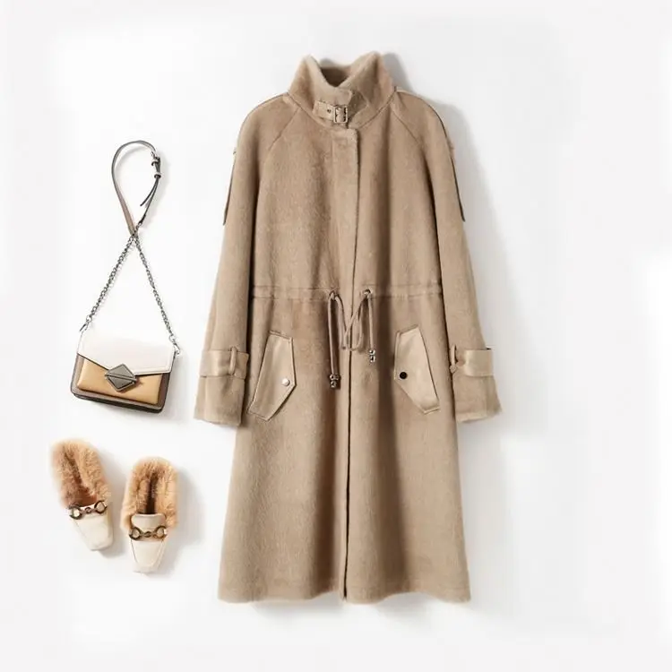 

Plus Size Winter Fashion 2020 New High Quality Imitation Mink Fur Coat Women Long Fur Coats Female Loose Thick Warm Teddy Jacket