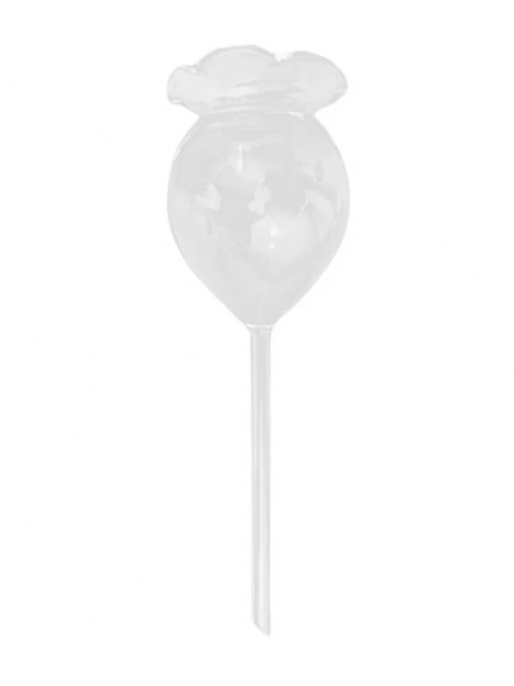 Стеклянный податчик воды для растений автоматический прозрачный стеклянный