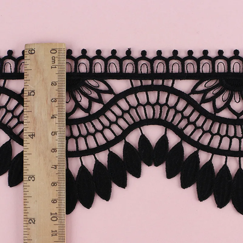 Гипюровые ленты для шитья с вышивкой 1 ярд кружевной материал в африканском стиле