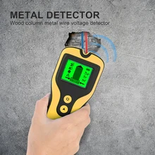 3 In 1 Metal Detector Sensor Wall Scanner Pipe Wire Detector Electronic Locator Wood Joist Wall Pipe Finder Accessories