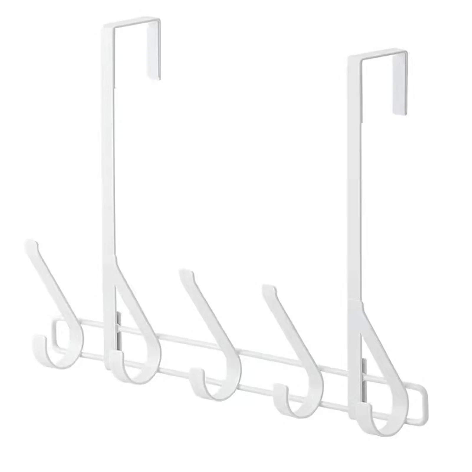 

Cloakroom Storage Rack Bedroom Multifunction Coat Hook Bathroom Iron Art Bags Clothes Door Back Home Organizer Belts Hat Towel