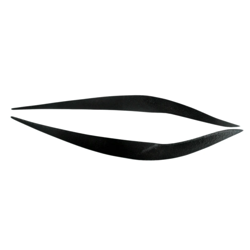 

for BMW X1 F48 F49 2016-2019 Carbon Fiber ABS Car Sticker Front Headlights Eyebrow Eyelid Trim Cover Accessories