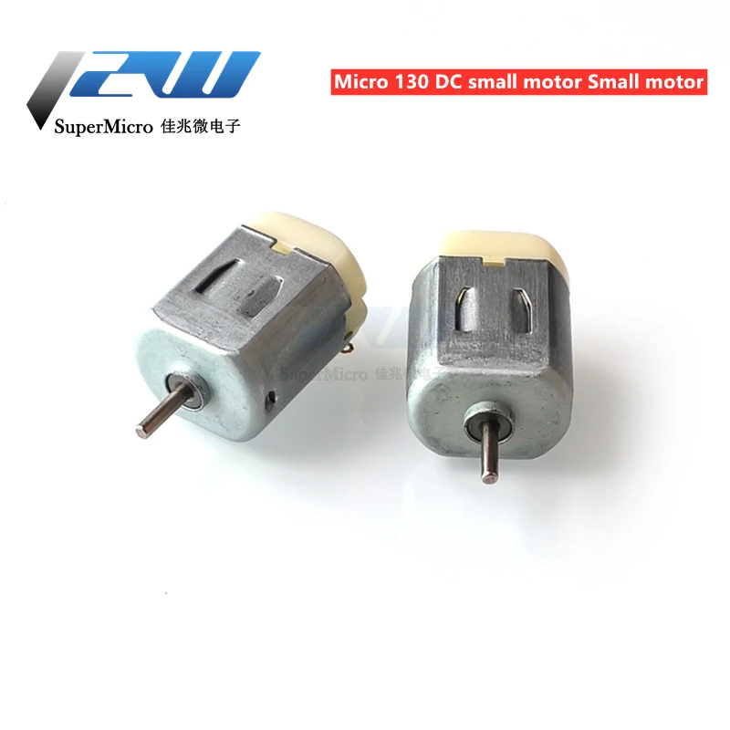 Миниатюрный электродвигатель 10 шт. 3 6 В постоянного тока 130 микро двигатель 8000