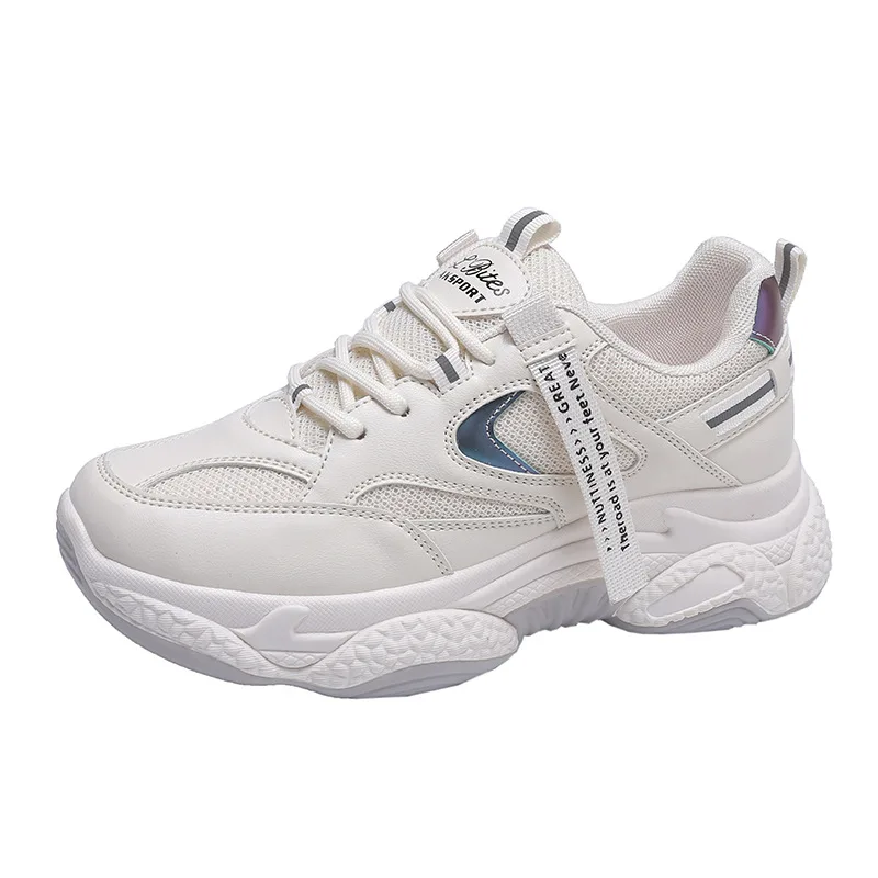 

Sneakers Women Shoes Spring 2021 New Students Running Leisure Dad Small White Shoes Platform Sneakers Lady Shoes Women