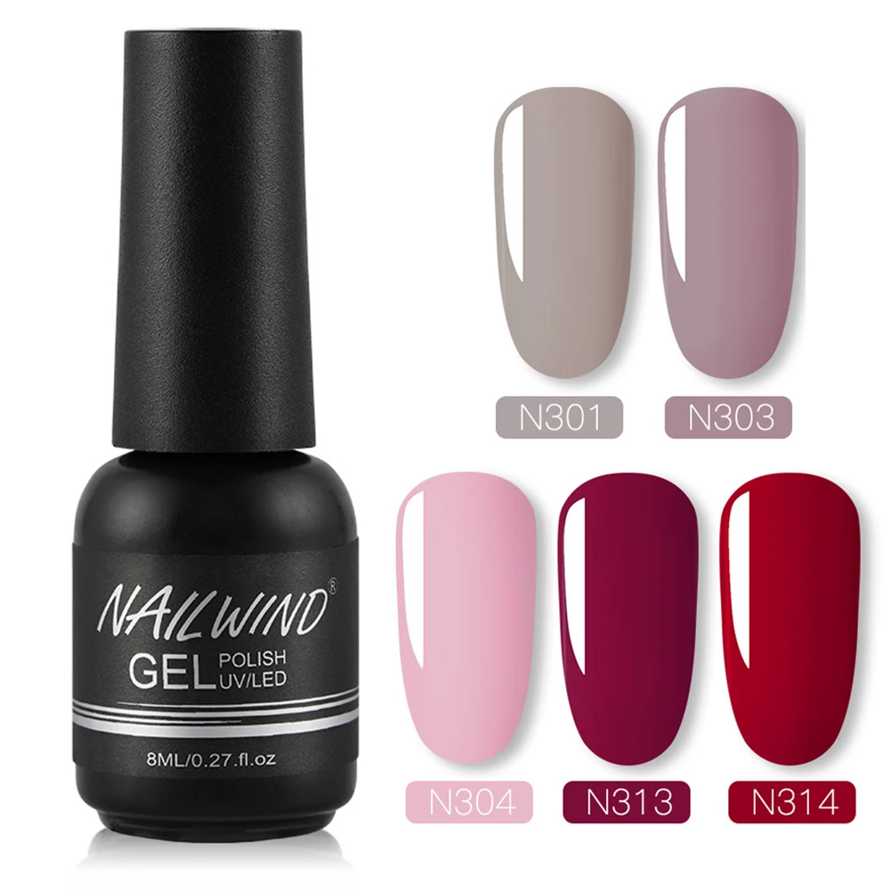 5 цветов/набор гель лаков классический Гибридный лак набор для ногтей верхняя