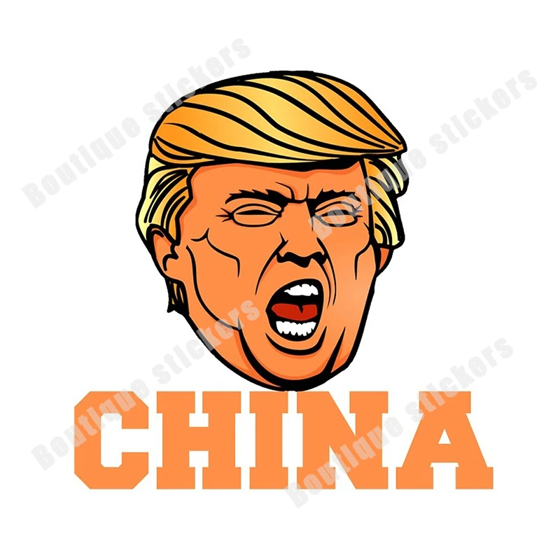 4 шт. оригинальные наклейки с принтом Дональда Трампа | Автомобили и мотоциклы