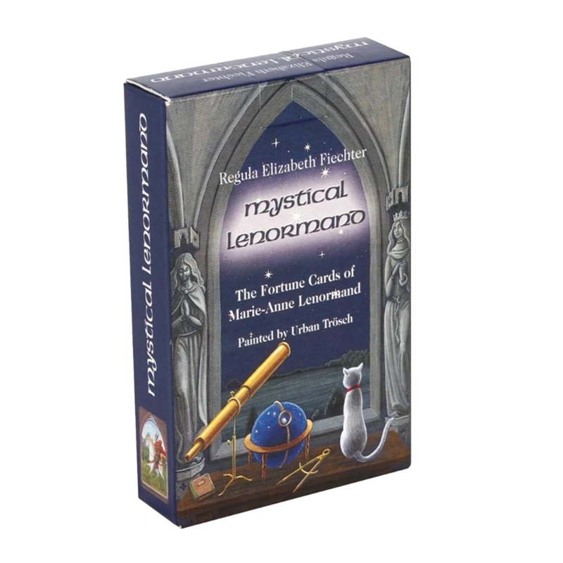 Мистическая карта Lenormand оракул полная английская колода из 36 карт забавная