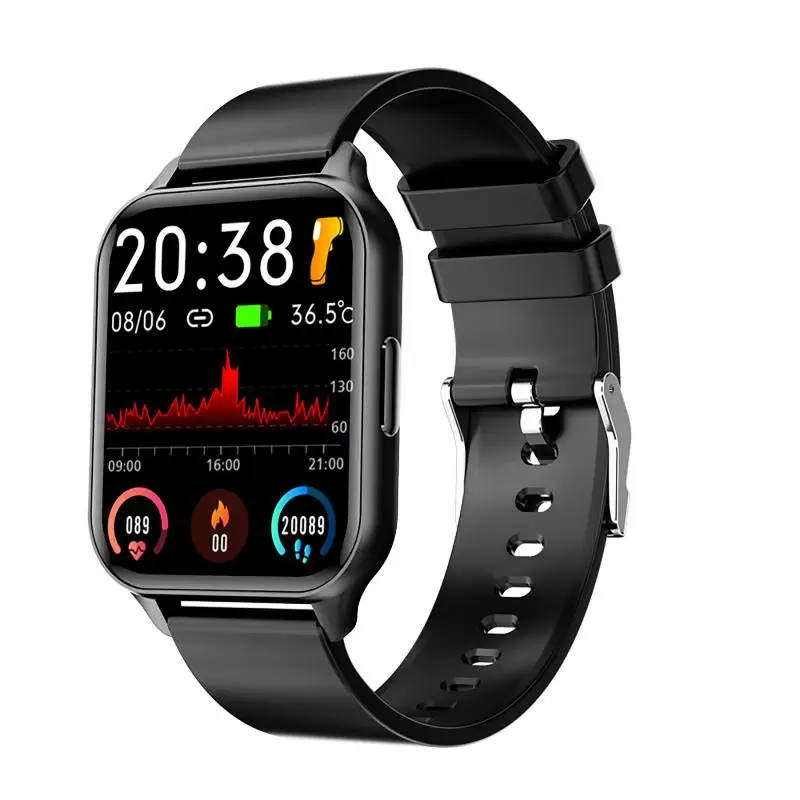 

2021 Smart Watch Women Men Touch Screen Sport Fitness Watch IP68 Waterproof Support Bluetooth Smartwatch For Android Ios Phone