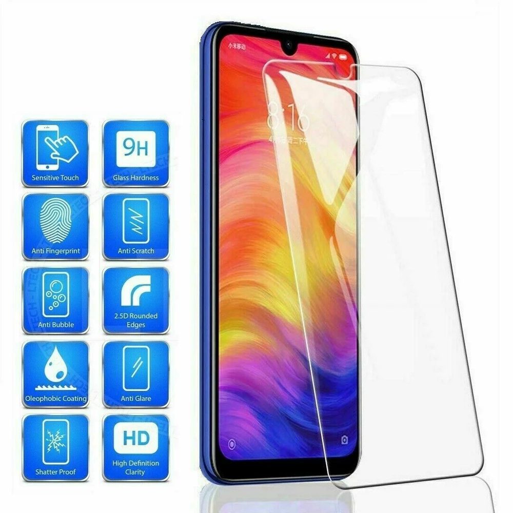 3pcs tempered glass for xiaomi redmi note 10 pro screen protector touch sensitive case friendly 9h hardness free global shipping