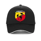 Бейсболка Abarth scorpion мужская с логотипом скорпиона, модная брендовая 100% хлопковая Высококачественная Регулируемая Мужская шапка с принтом abarth bone