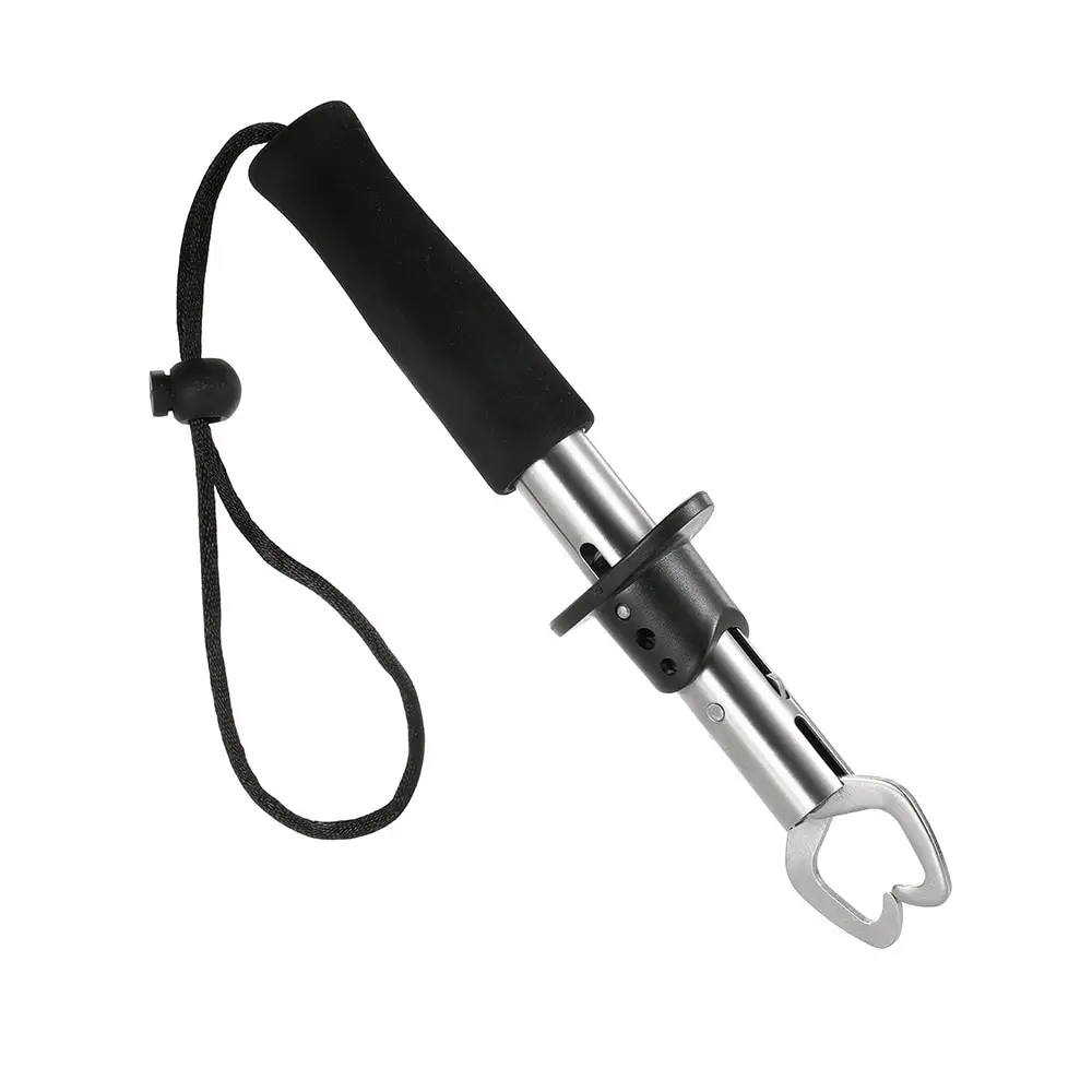 

Lixada Fish Lip Grip Fishing Grabber Strong Professional Fishing Gripper Trigger for Fisherman Portable Stainless Steel