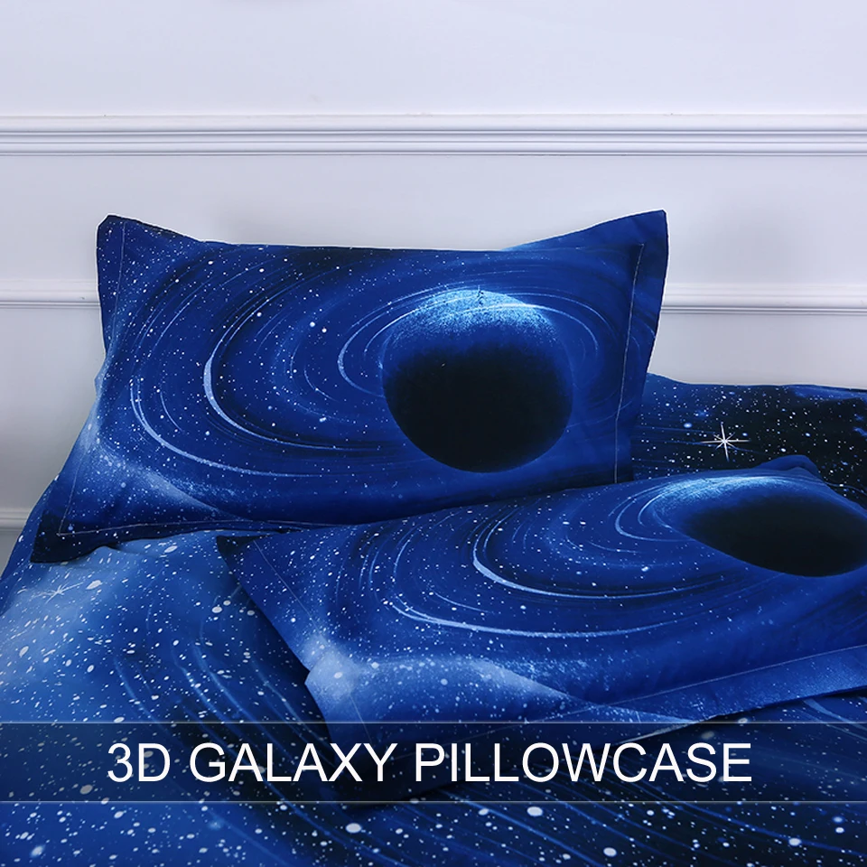 Комплект постельного белья с 3d принтом Galaxy Cloud простыня детский пододеяльник