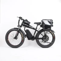 26inch fat tire travel ebike 1500w 48v 50ah li ion 4 0 snow electric bicycle hydraulic disc brake maximum range 100 320km ebike