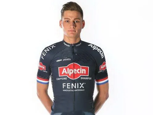 2020 Alpecin Fenix Pro Team MVDP синяя мужская велосипедная Джерси с коротким рукавом одежда
