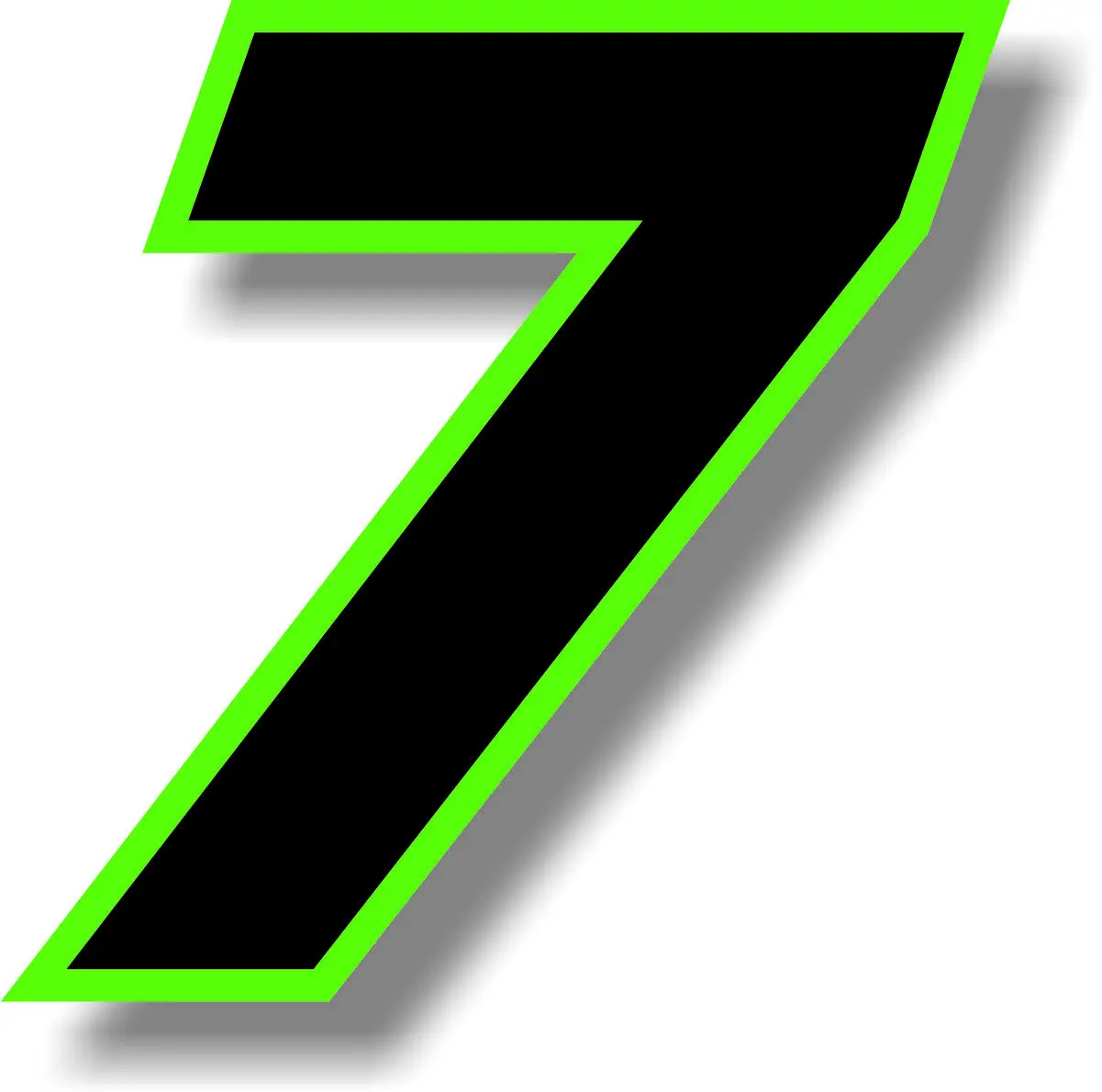 2-Дюймовая виниловая наклейка № 4 для мотоцикла графическая автомобиля внешние