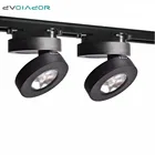 2020 ультратонкий светодиодный трековый светильник s 7 вт, 5 вт, 3 вт, COB трековые светильники для магазина, алюминиевые точечные светильники для магазина одежды, трековый светильник