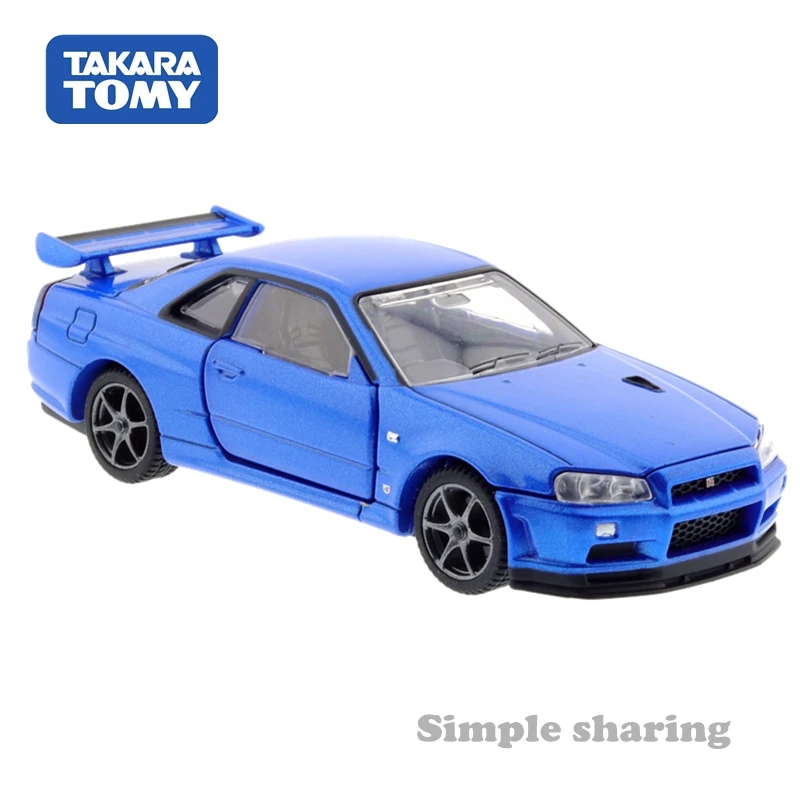 Tomica Premium RS Nissan Skyline Gtr V Spec Scale 1:43 спортивный автомобиль Takara TOMY Roadster Литые