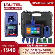 Autel MaxiIM IM508 XP400 PRO Automotive Key Programmer Scanner IMMO Key Programming Car Diagnostic Tool All-in-One Key IM608