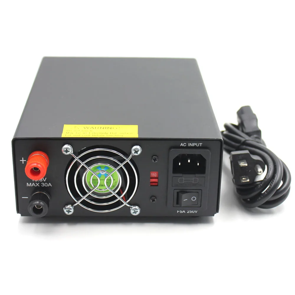 QJE высокая эффективность DC 110V 220V преобразователь PS 30SW VI 13 8 v 30A Питание для TH 9800 KT 8900