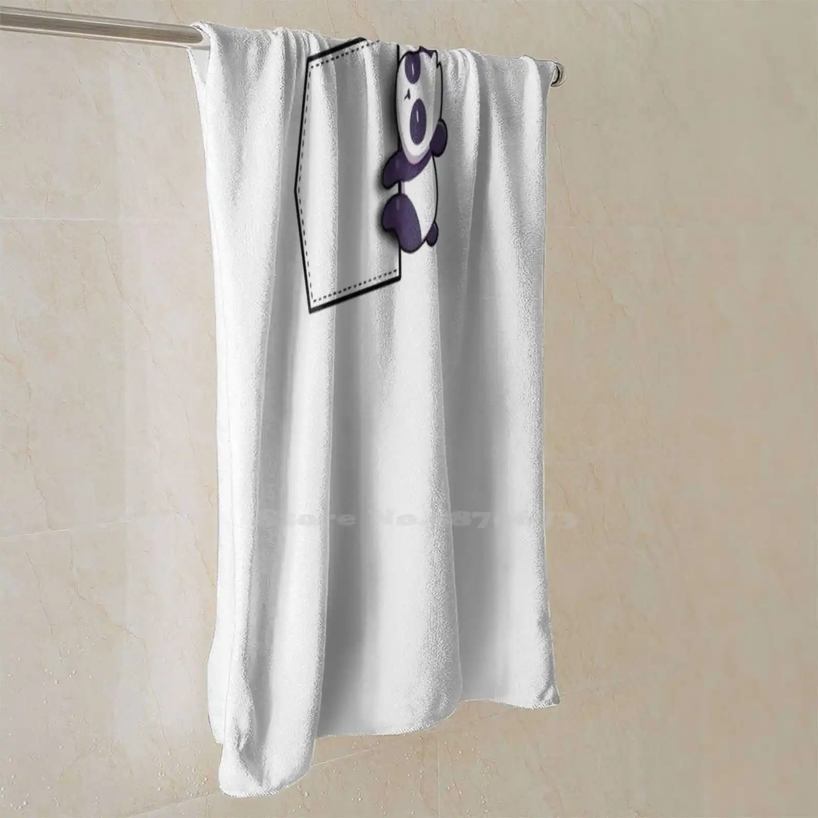 Большое банное полотенце в виде панды пляжное солнцезащитное одеяло японское