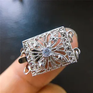 Оптовая продажа DIY натуральные камни, бусы аксессуары для изготовления ювелирных изделий сереброзолото металлические застежки