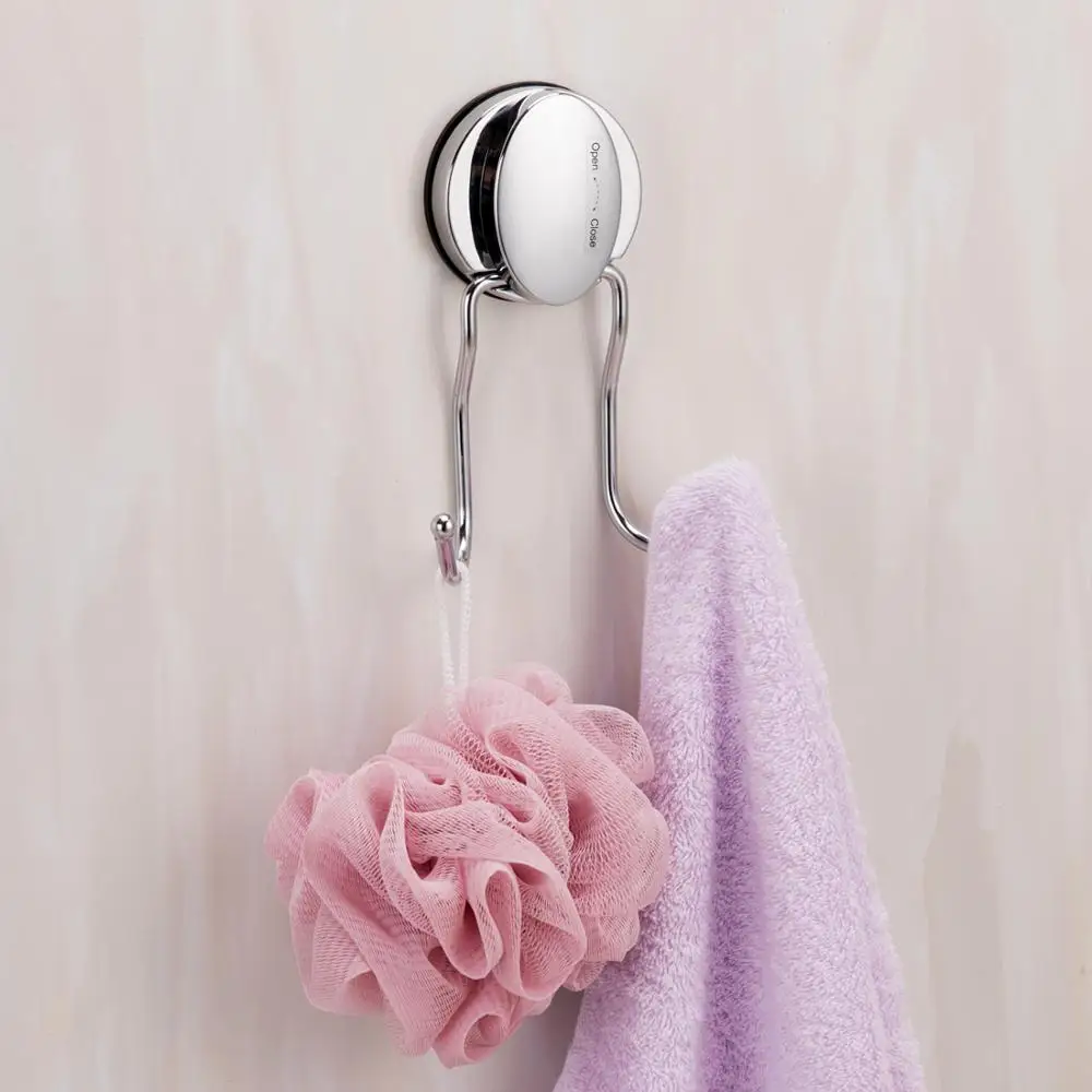 Крючок для чашек с вакуумной присоской из нержавеющей стали банный шарик халат