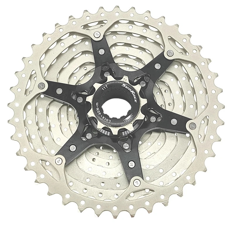 Велосипедная кассета SunRace CSMS3 10 скоростей 40T 46T S совместимая с Shimano Deore В M4100 M6000 KMC X10