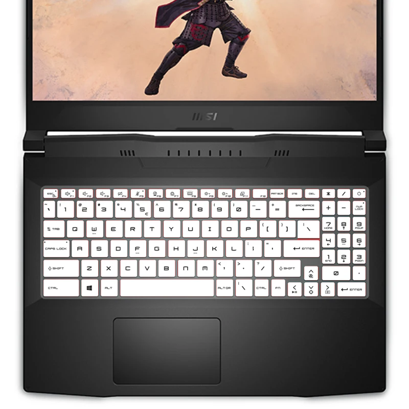 Силиконовая для ноутбука Защитная крышка клавиатуры игрового MSI - Цена: 2.9