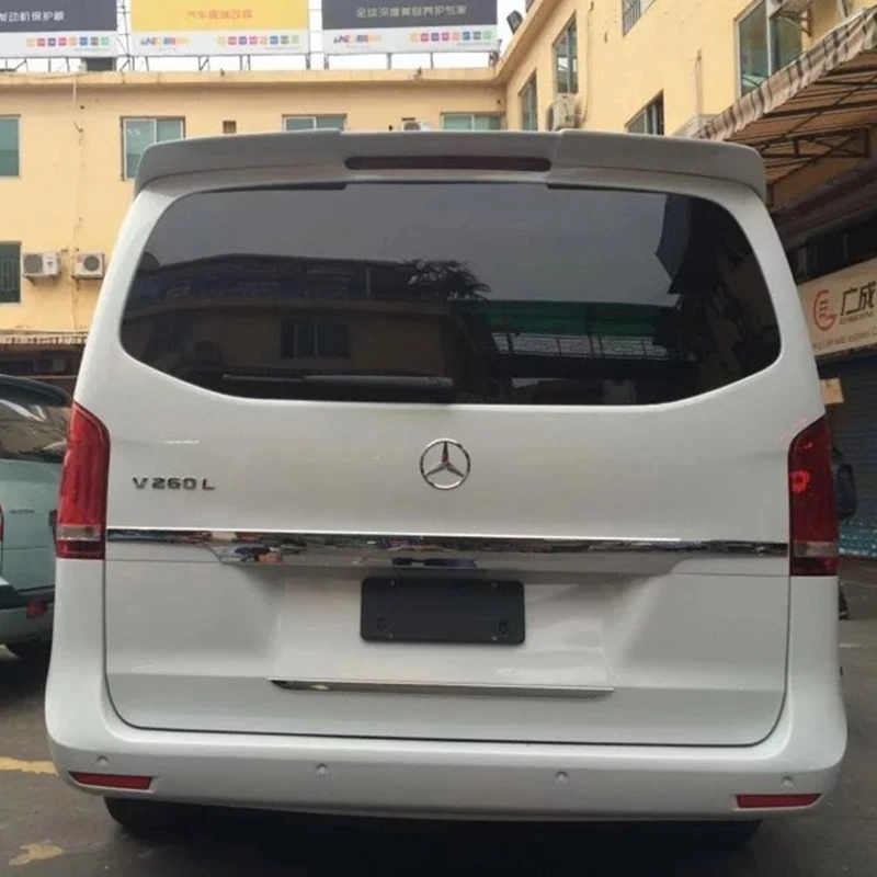 

Спойлер V-Class для Benz Vito V260, задний спойлер из АБС-пластика для заднего крыла автомобиля, Неокрашенный задний спойлер для BenzVito V260 V-Class, спойлер