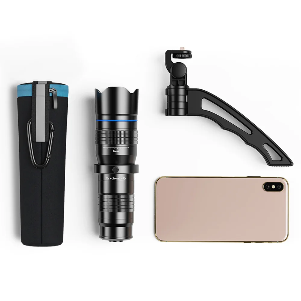 

APEXEL all-metal 20-40 x high listing tube outer double adjustable general telephoto zoom telescope camera phone