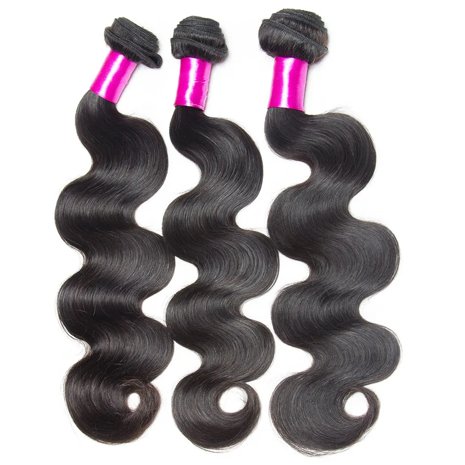 AliBele волосы малазийские объемные волнистые пучки предложения Remy человеческие