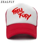 Кепка Мари богард Король бойцов фурия Фатальная бейсбольная кепка s Косплей козиловая шляпа летняя сетчатая Кепка грузовик