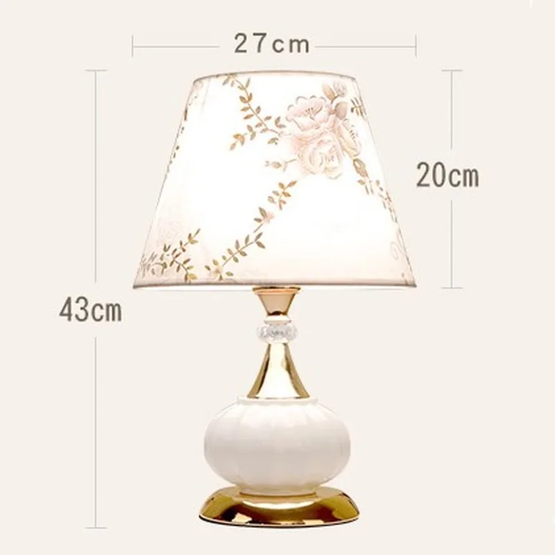 

EUROPEAN MODERN MINIMALIST TABLE LAMP BEDROOM BEDSIDE LAMP CERAMIC CLOTH DECORATIVE TABLE LAMP HOME DECO DESIGNER LIGHT FIXTURES
