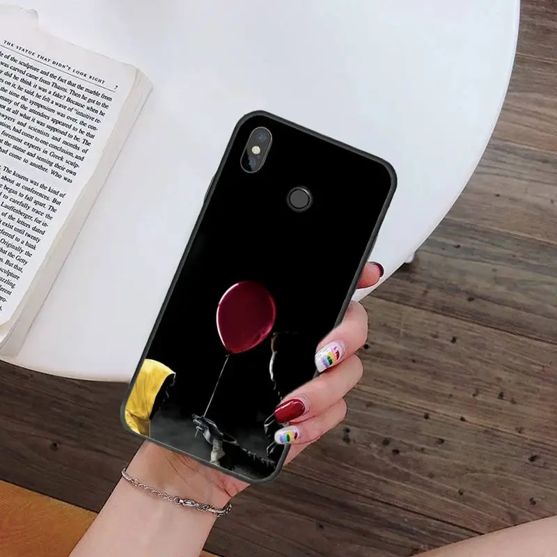 

Pennywise Clown America movie Phone Case For Xiaomi Redmi note 7 8 9 t k30 max3 9 s 10 pro lite