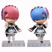 11cm Ram Rem Hot Action Figures Model Toy Re:life In A Different World From Zero Anime Peripheral Cute Collection Gift For Kids