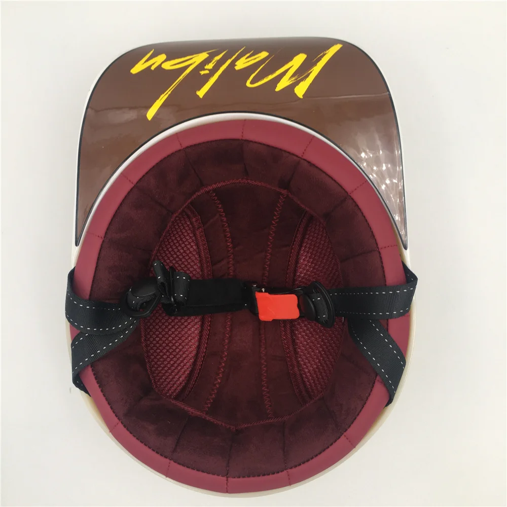 Бейсболка унисекс мотоциклетная Кепка с открытым лицом в винтажном стиле ретро