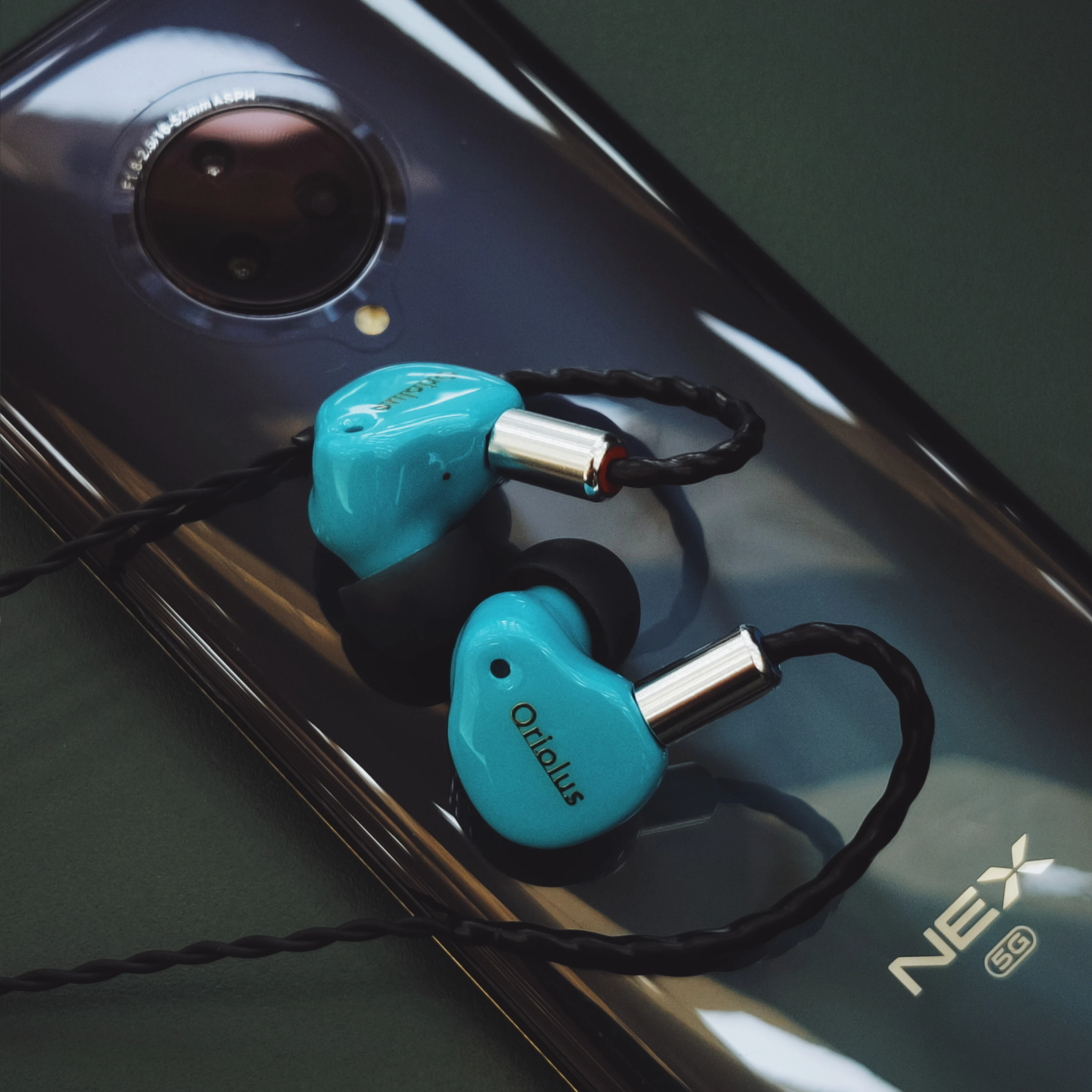 Гибридные драйверы Oriolus Finschi 1BA 1DD Внутриканальные наушники вкладыши IEM с 2