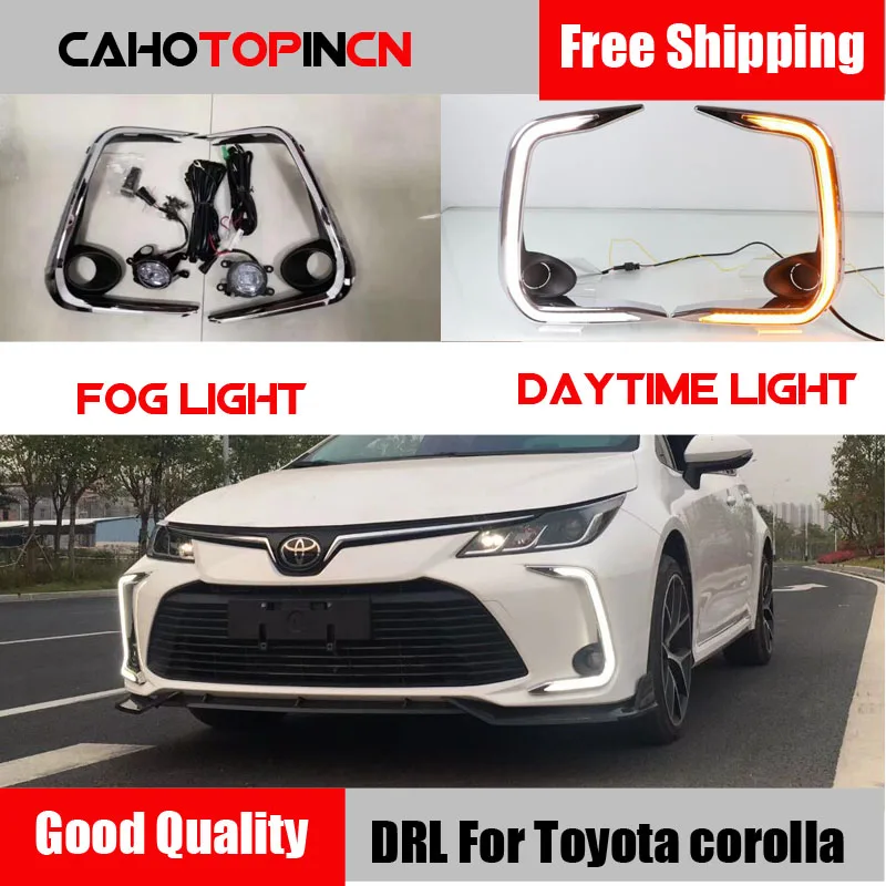 СВЕТОДИОДНЫЙ DRL Габаритные огни лампы + проводки переключатель комплект для